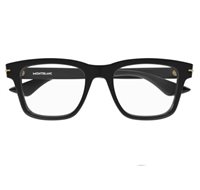 Montura de gafas Montblanc Hombre MB0266O005 BLACK BLACK TRANSPARE54 - MB0266O005 BLACK BLACK TRANSPARE54
